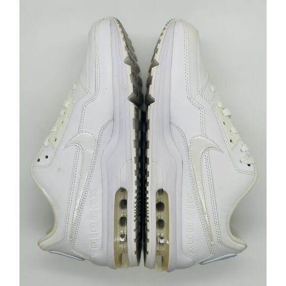 Nike Air Max LTD 3 Triple White 687977-111 Men’s Size 7.5 Women’s Size 9 - Picture 6 of 7